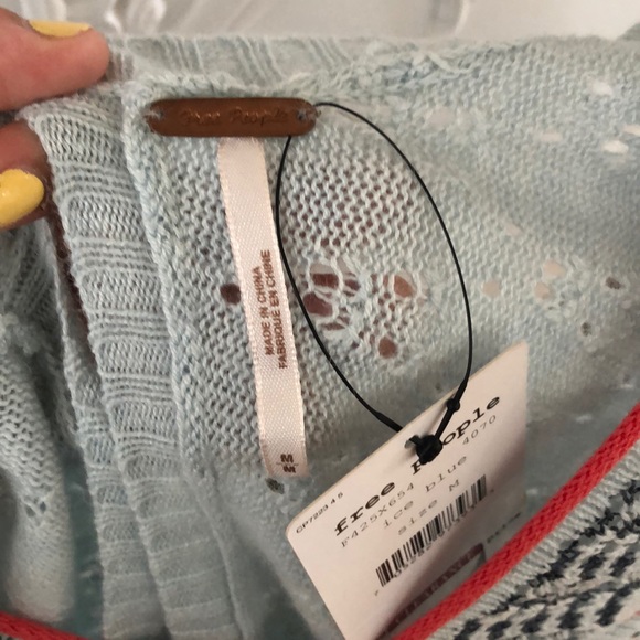 FP short sleeve sweater NWT - Picture 6 of 6